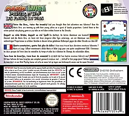 Image n° 2 - boxback : Mario & Luigi - Partners in Time